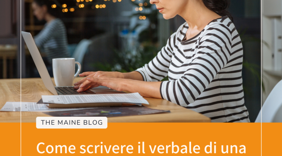 Come scrivere il verbale di una riunione?