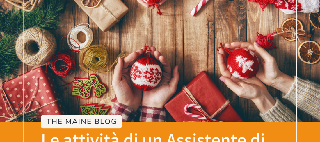 Natale in azienda: le attività di un Assistente di Direzione