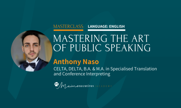 Masterclass Public Speaking