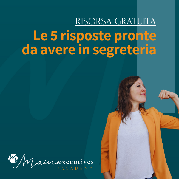Le 5 risposte da avere in segreteria